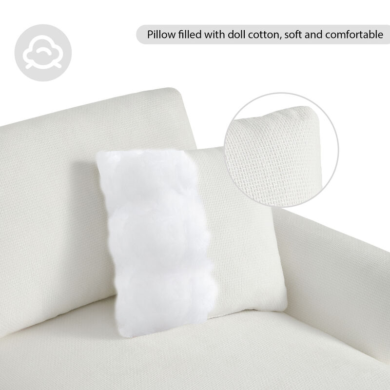 Merax Modern L-shaped Oversized Sectional Sofa.