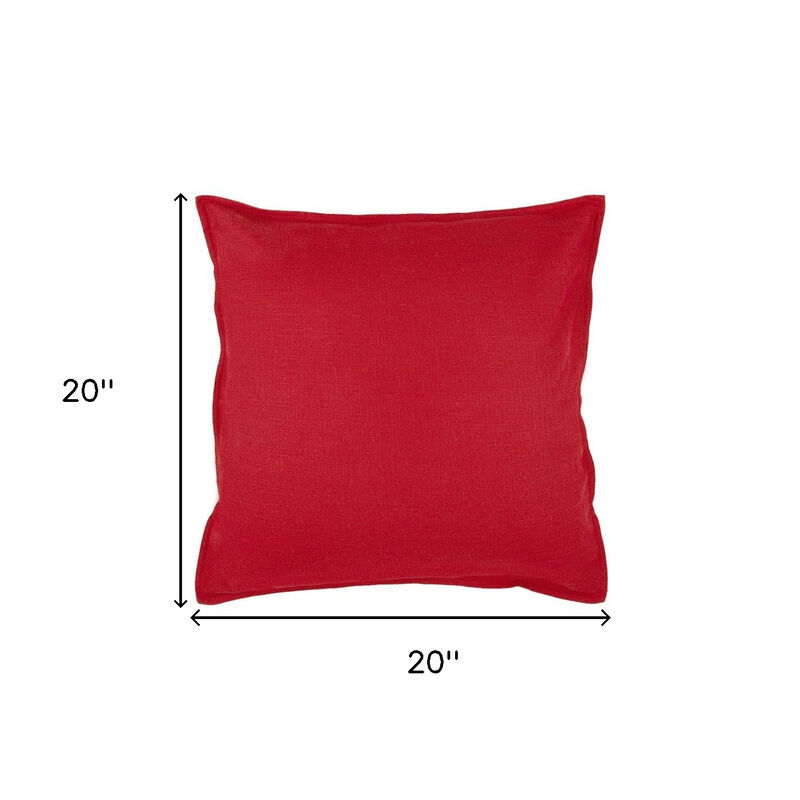 Cotton Throw Pillow for Sofa, Bed, Chair, or Living Room Decor