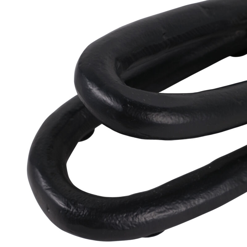 8x4" Paper Clip Object, Black image number 5