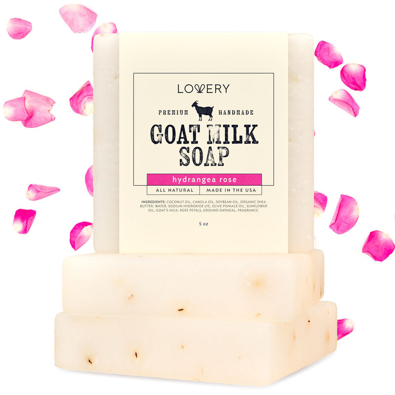 3-Piece Handmade Goat Milk Soap Made image number 0