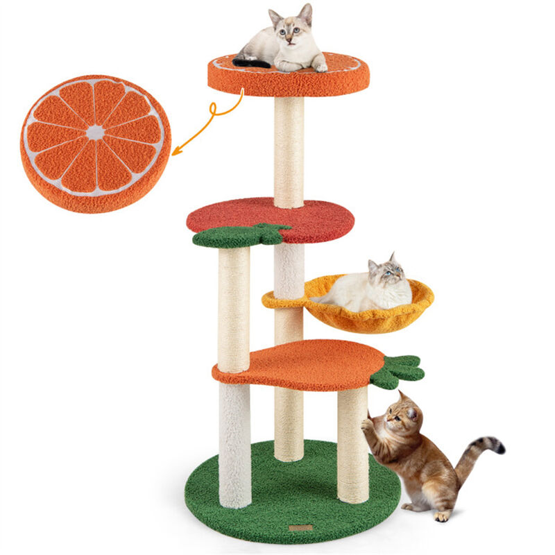 Multi-Level Cat Tree &ndash; Cat Apartment with Scratching Posts, Hideouts & Perches