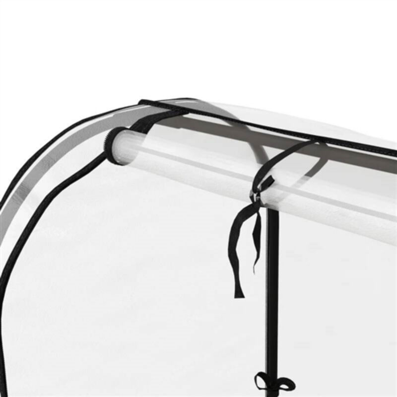 Durable Elevated Metal Garden Bed with Greenhouse Cover – Ideal for Vegetables