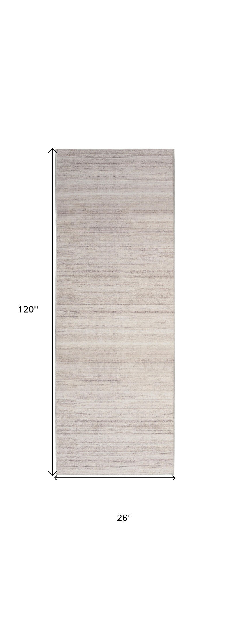 HomeRoots Abstract Washable Runner Rug image number 3