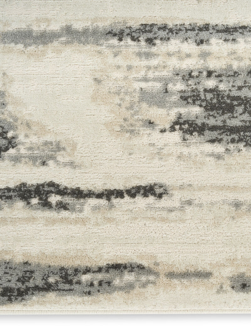 Serenity Home SRH12 Gray/Multicolor 6' x 9' Rug