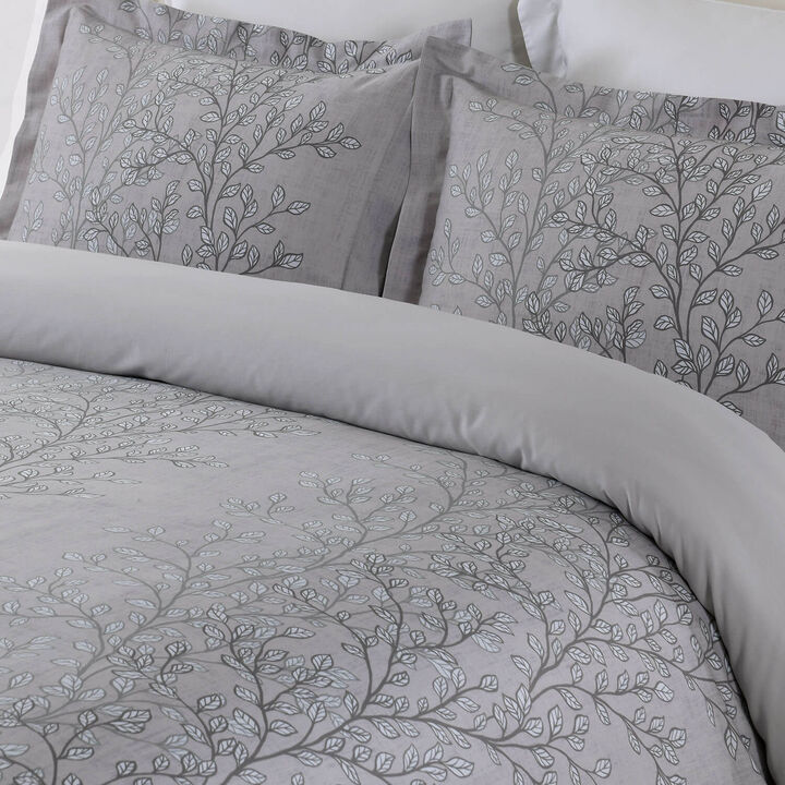 Egyptian Linens - Arboreal 100% Cotton Duvet Cover Set