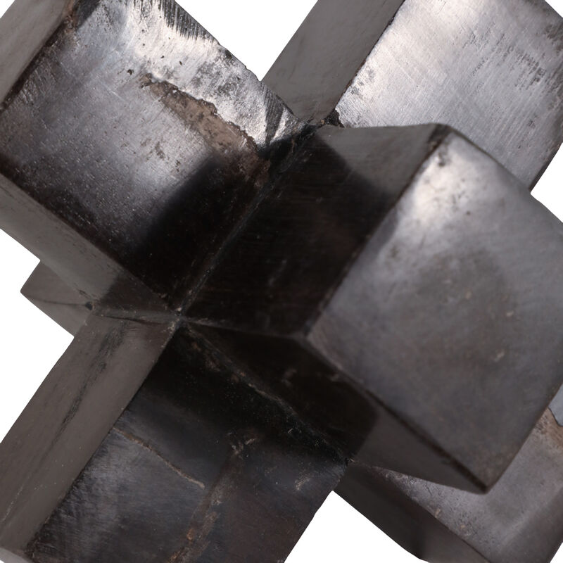 5" Petrified Wood Jack, Black image number 4