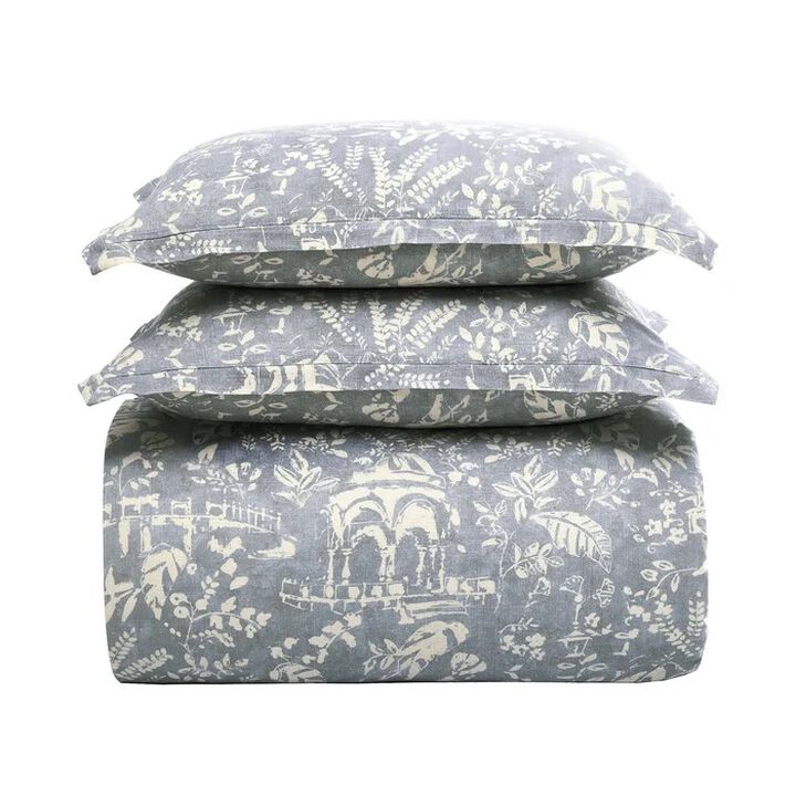 Genoa Blue King Duvet Cover Set