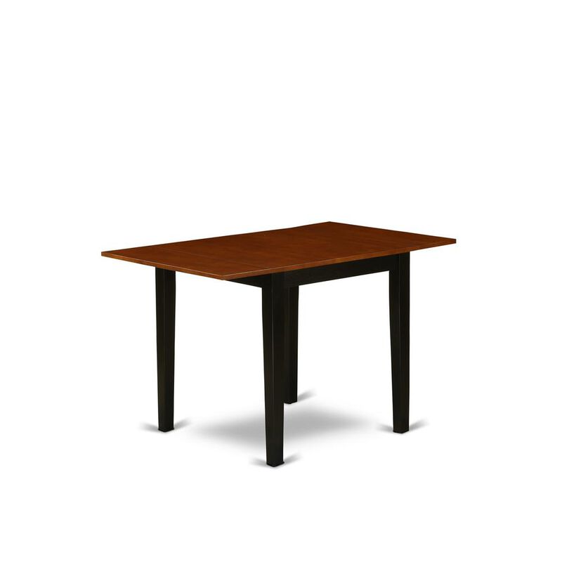 Dining Table Black & Cherry