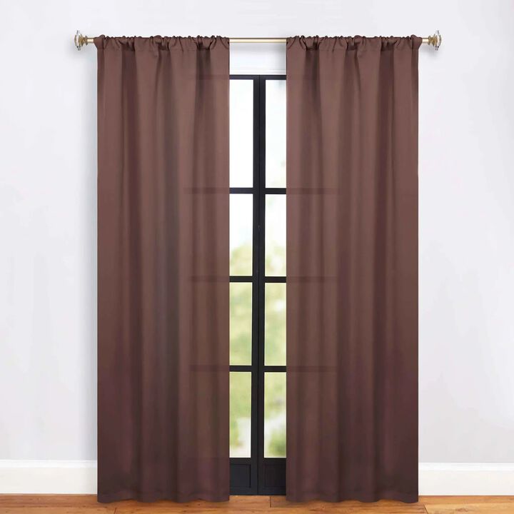 Blackout Curtain Set of 2, Solid Window Drapes for Bedroom and Living Room
