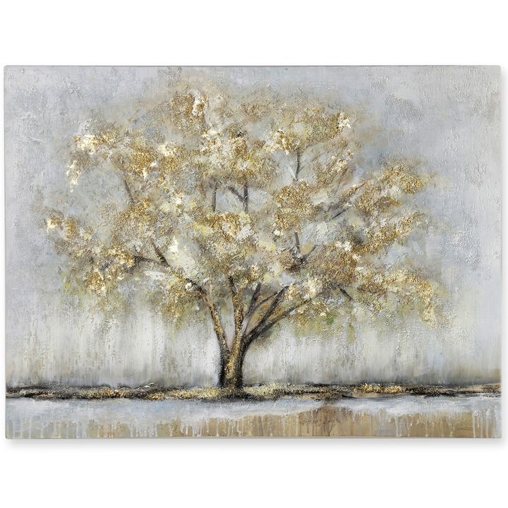 Luster Leafed Canvas