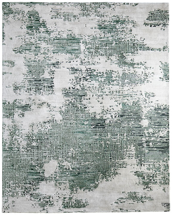 HomeRoots Abstract Hand Tufted Area Rug