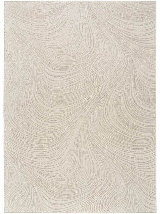 Central Park West CEP02 Beige 6' x 9' Rug