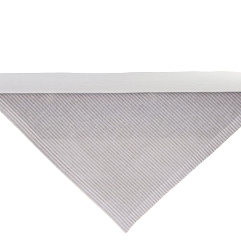 Solino Home 100% Pure Linen Table Throw - Narrow Stripe