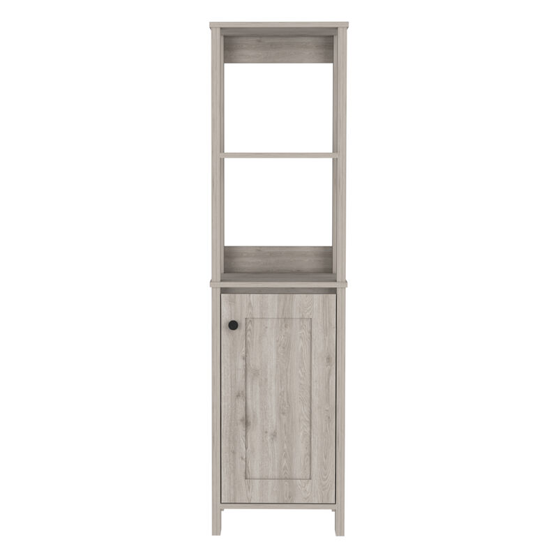 Streamdale Hanover 4-Shelf Linen Cabinet Light