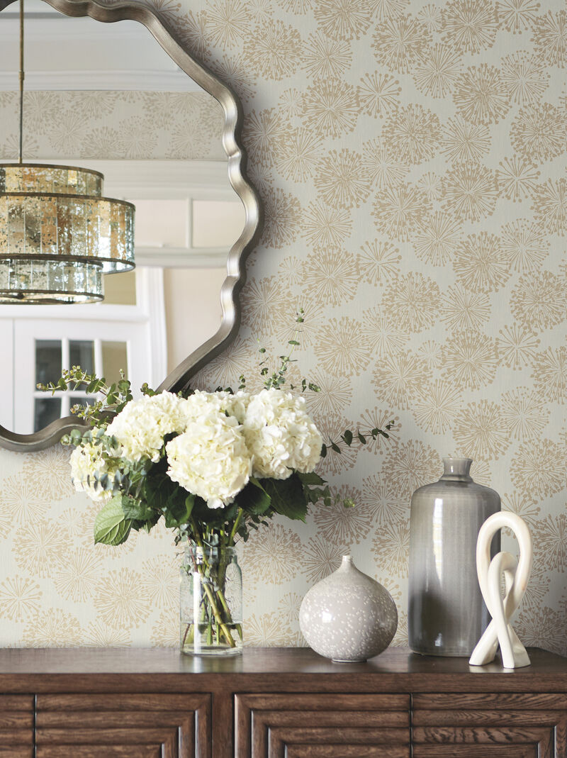 Grandeur Taupe Wallpaper image number 2