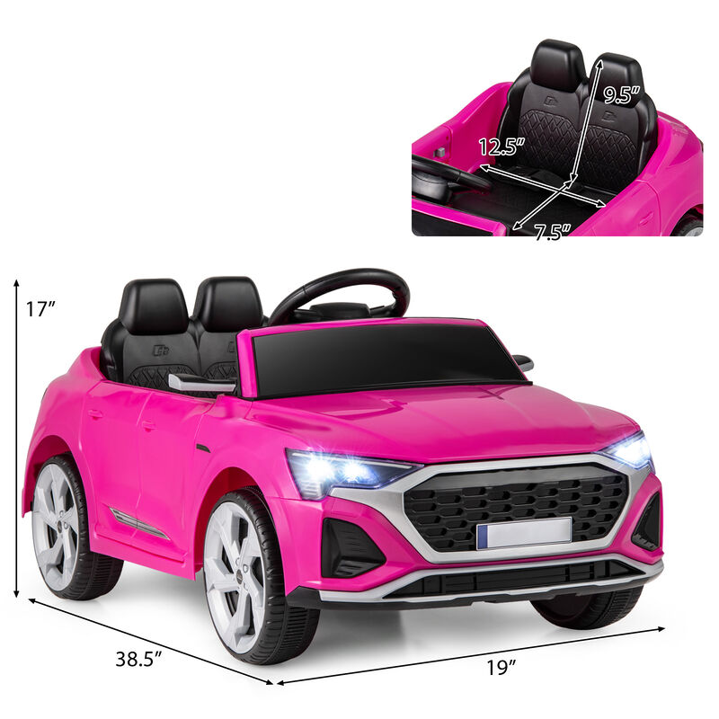 Electric Kids Ride On Car with 12V Battery Remote Control and 3 Speeds image number 2
