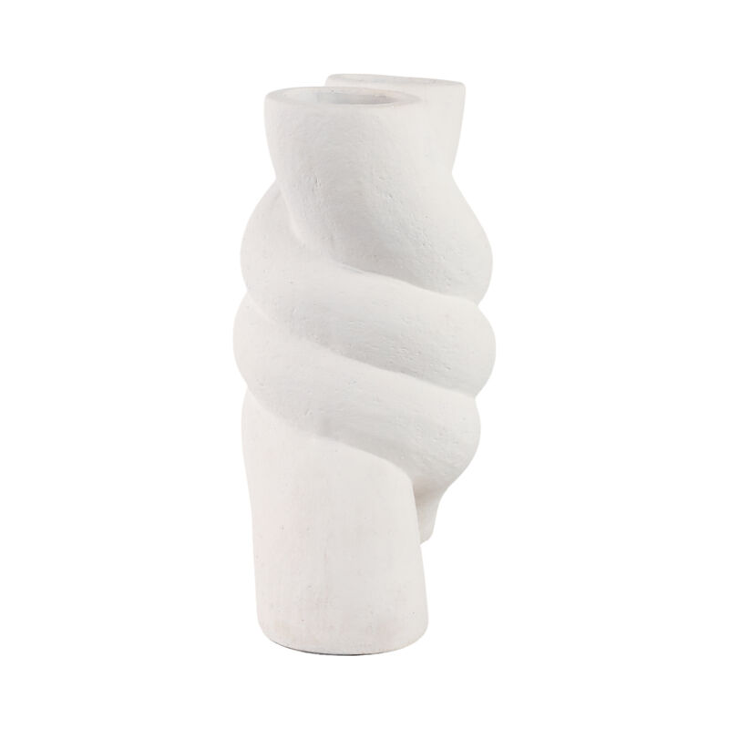 Twisted X Terracotta Vase image number 2