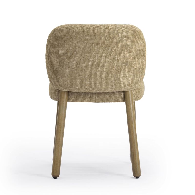 Tov Furniture Foxy Honey Textured Fabric Dining Chair image number 4