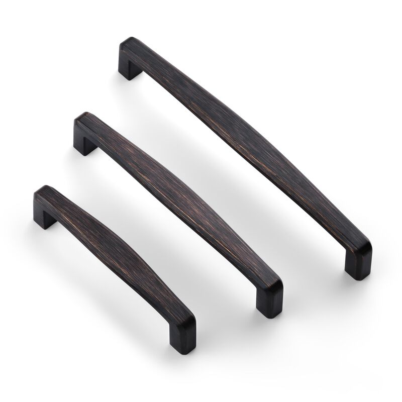 Hestia Hardware 10 Pack 6.3 Inch New Curved Modern Cabinet Bar Pulls image number 4