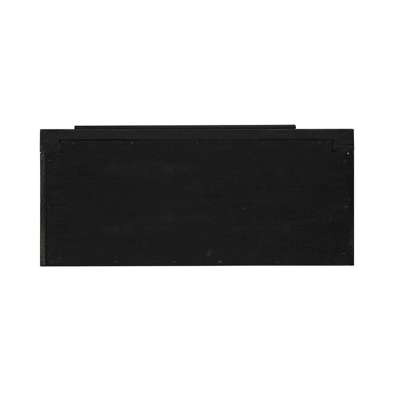 Liberty Furniture 2 Piece Bunching Bookcase Set for Home Office - Aged Charcoal,Rub Thru & Caramel image number 3