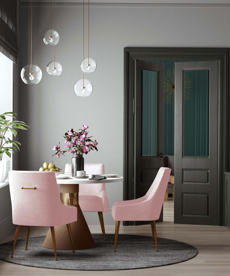 Beatrix Velvet Side Chair image number 7