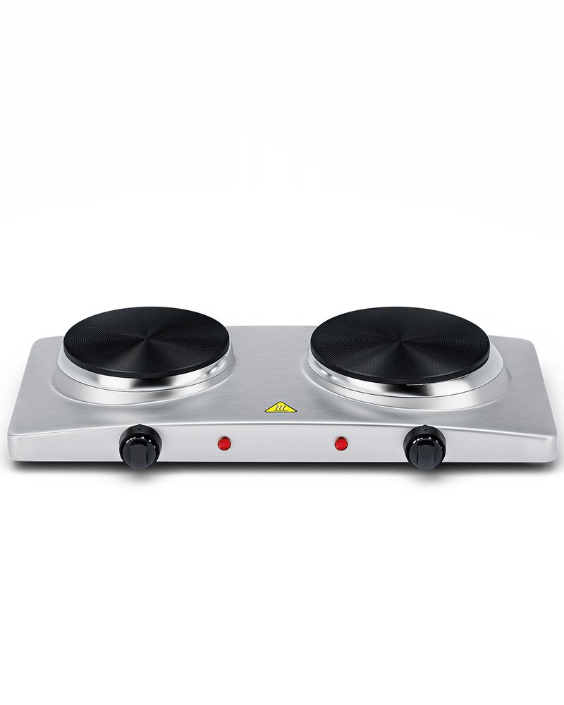 1800W Double Hot Plate Electric Countertop Burner