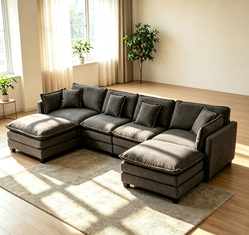 Pamcam 4 seat Sectional Sofa image number 2