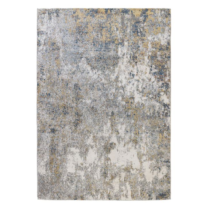 HomeRoots Abstract Area Rug