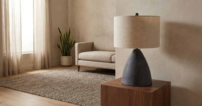 Zea Black Table Lamp image number 1