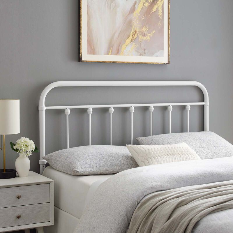 Sage Metal Headboard image number 5