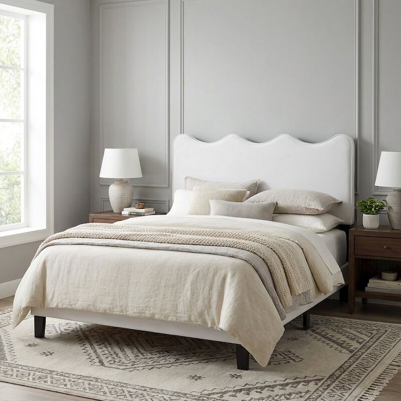 Performance Velvet Full/Queen Headboard with Plush Upholstery and Durable Frame image number 3