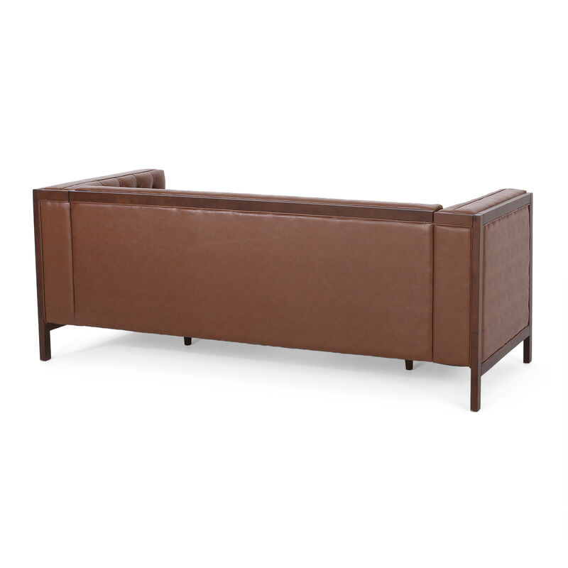 Bilkpa 3 seater PU sofa image number 6