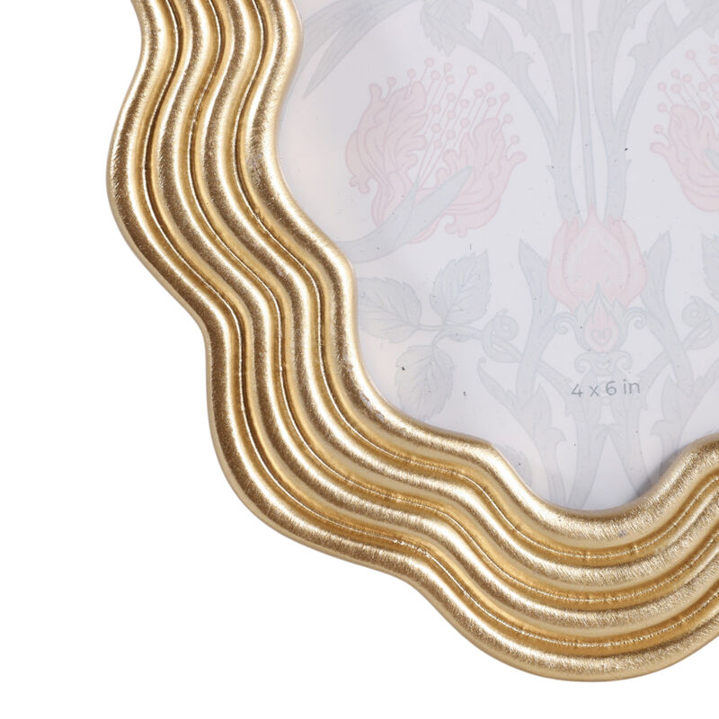 4x6" Squiggle Oval Photo Frame image number 5