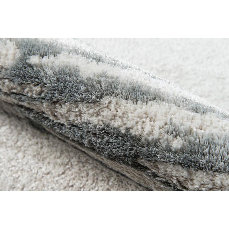 Momeni Modern Rectangle Area Rug, Grey, 2' X 3'