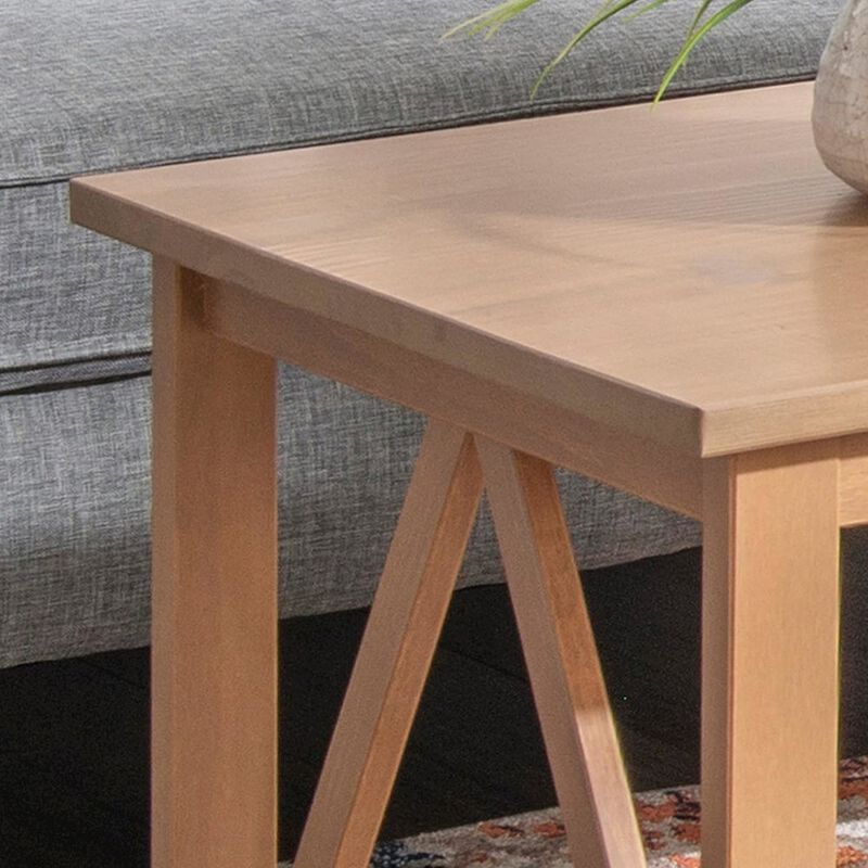 Linon Titian Driftwood Coffee Table image number 2