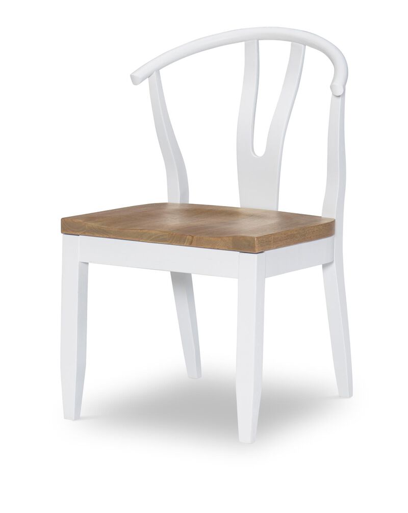 Franklin Wishbone Back Side Chair White