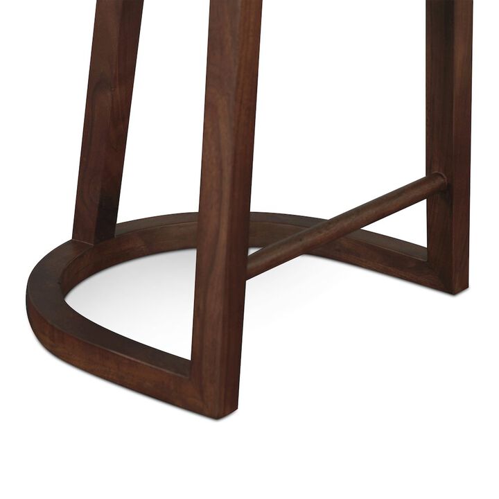 World Interiors Hampton Counter Stool in Walnut