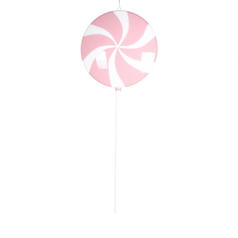 26" Pastel Pink Flat Lollipop image number 0