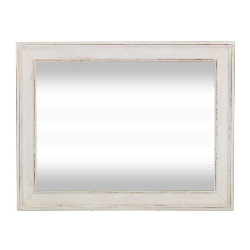 Liberty Furniture Abbey Park Mirror in Antique White image number 2