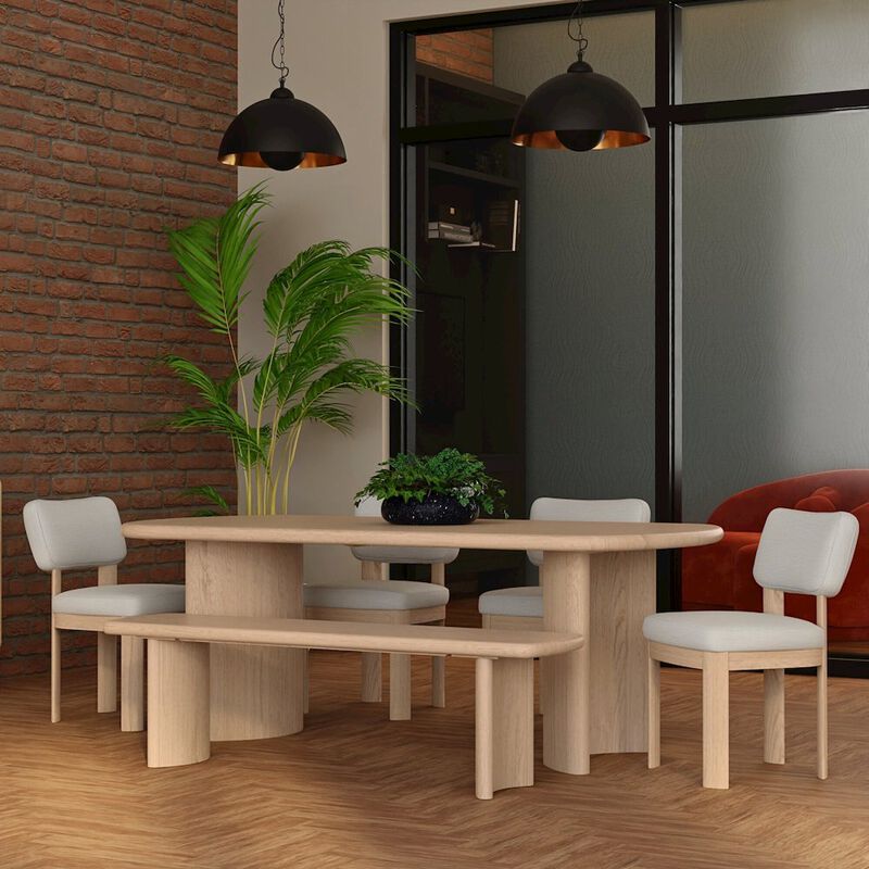 Alpine Furniture Gabrielle Dining Table image number 1