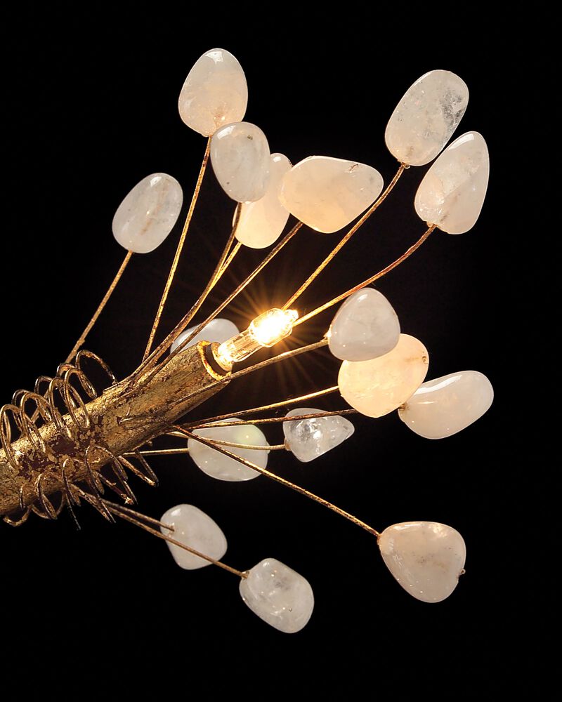 Sixteen-Light Halogen Chandelier