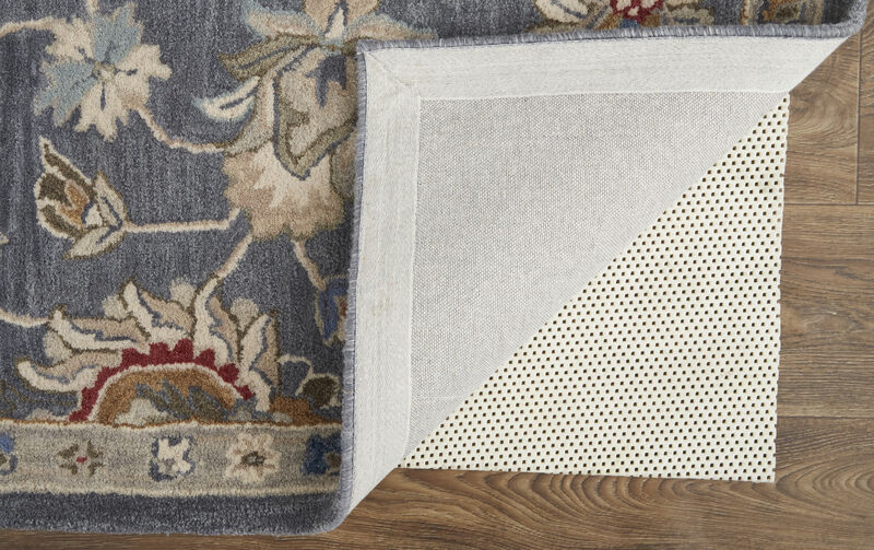 Rylan 8639F Gray/Ivory/Red 2' x 3' Rug