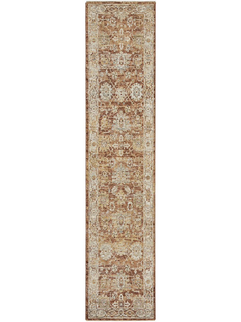 Sahar SHR02 Rust 2'3" x 10'2" Rug image number 0