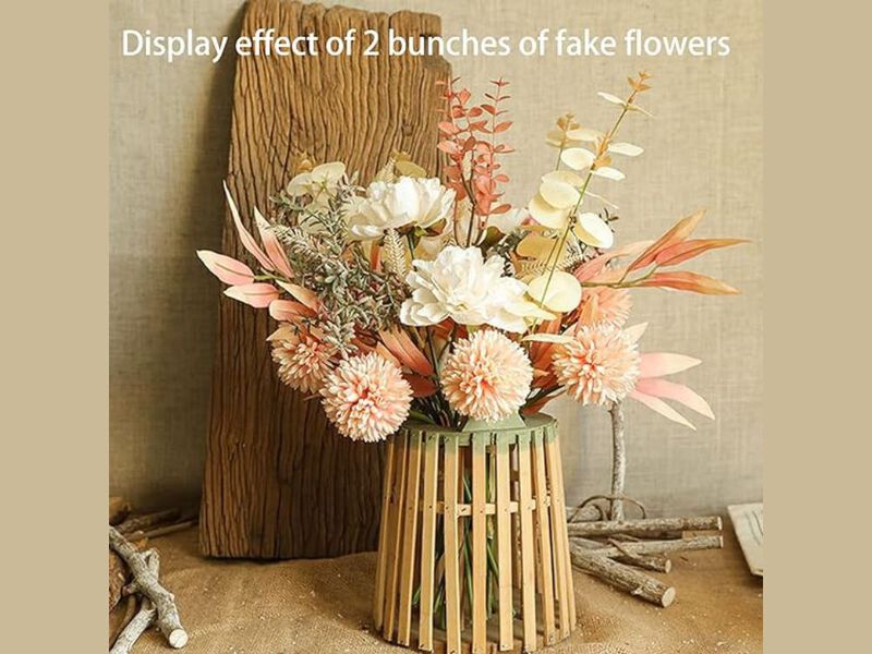 Artificial Outdoor Plants Wedding Centerpiece Decor Silk Flowers image number 1