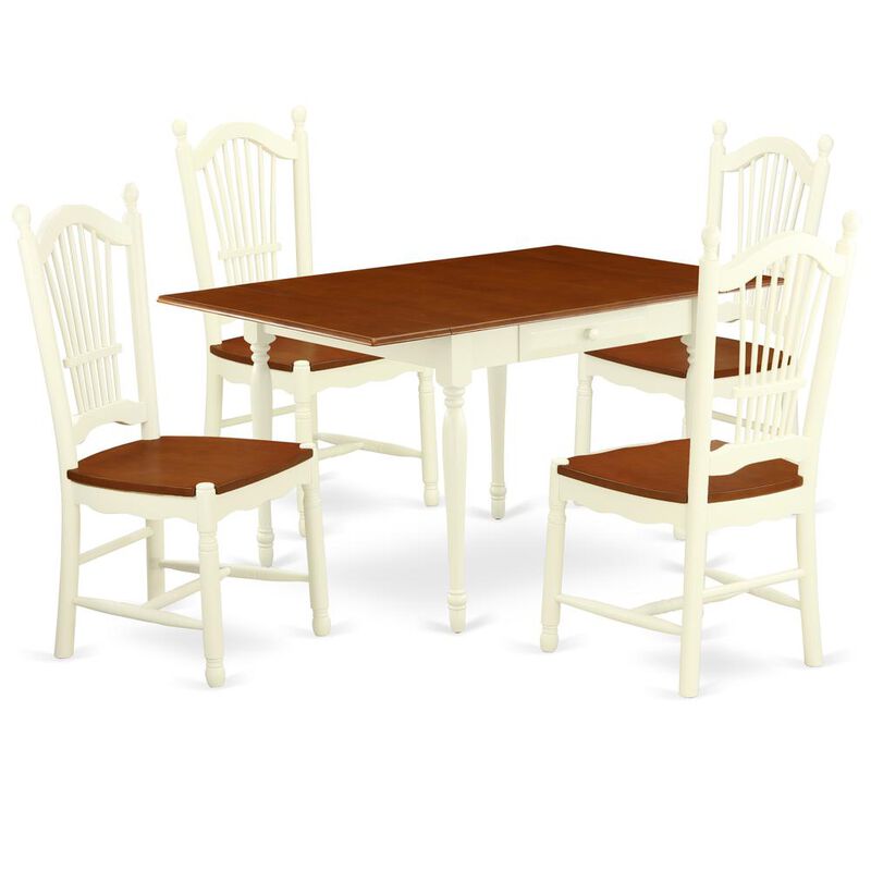 Dining Room Set Buttermilk & Cherry