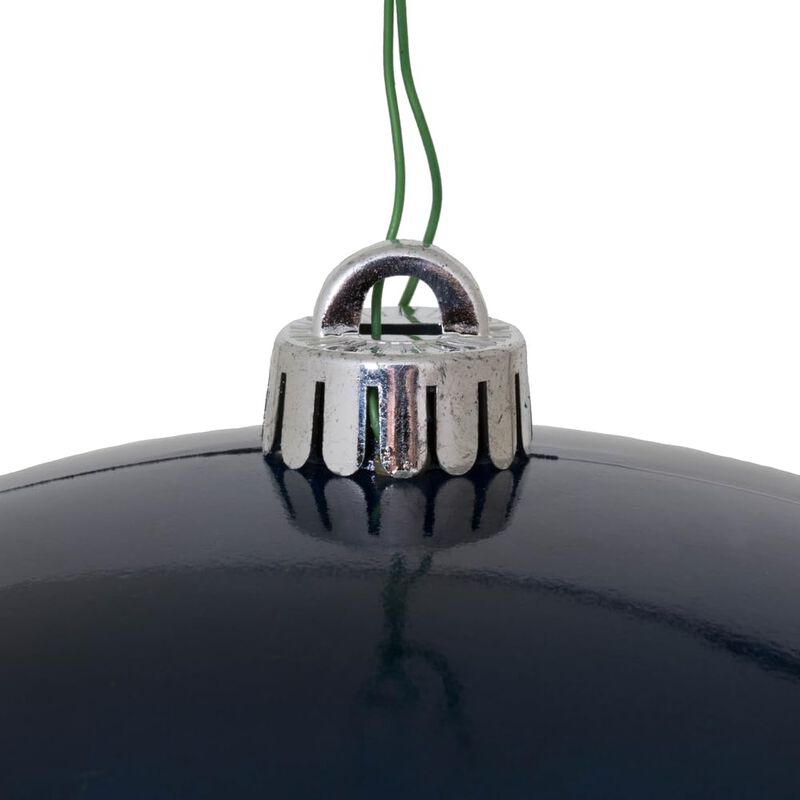 Vickerman 12" Midnt Blue Candy Ball UV Drilled - N593031DCV image number 2