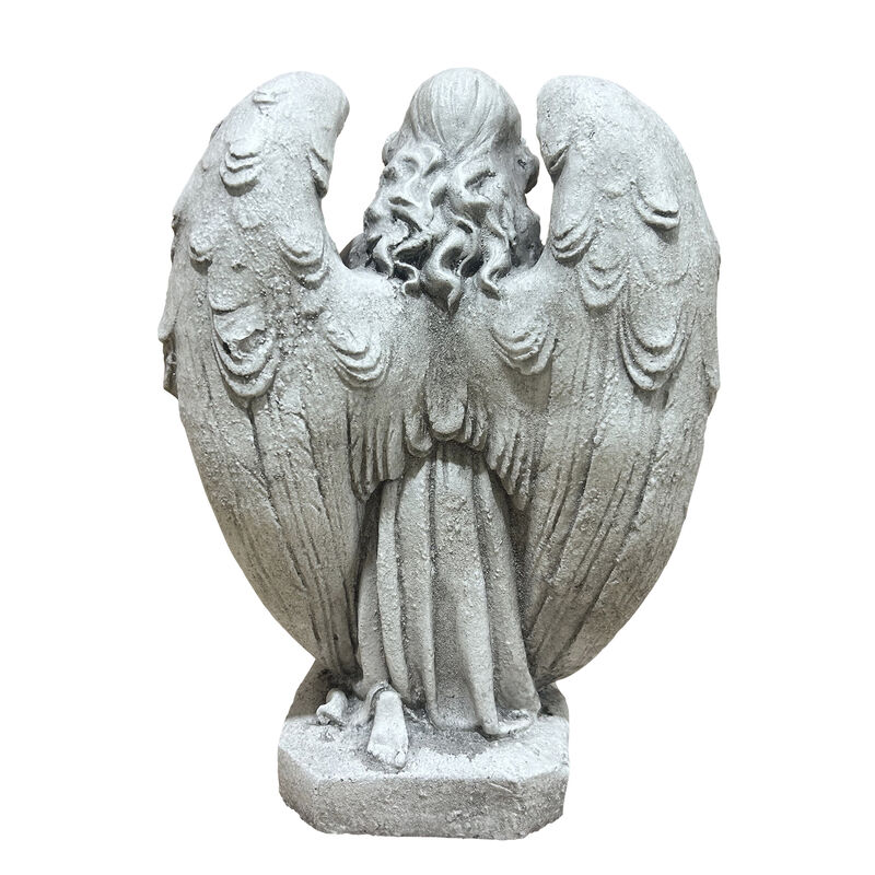Nirdko Angel Statue Weatherproof Cherub image number 4