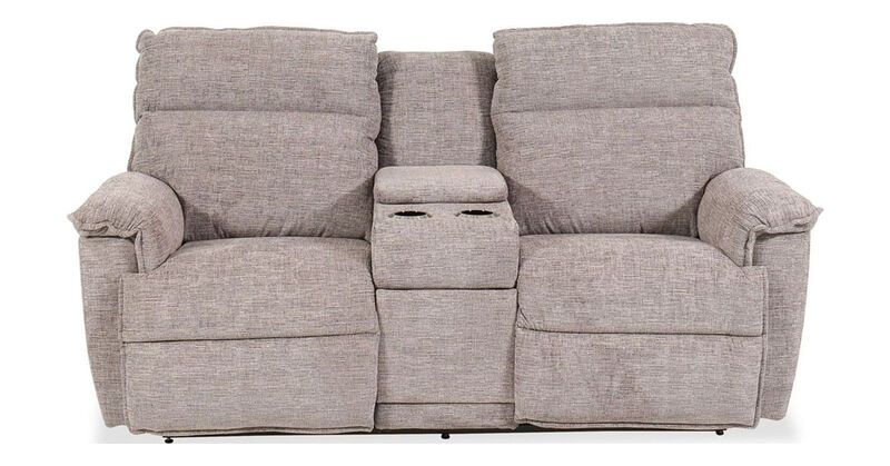 Jay Power Reclining Loveseat with Adjustable Headrest & Console image number 0
