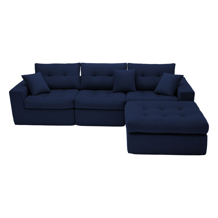 Zutdab L-Shaped Sectional Couch