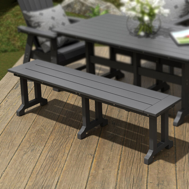 WestinTrends 65" Outdoor Dining Bench